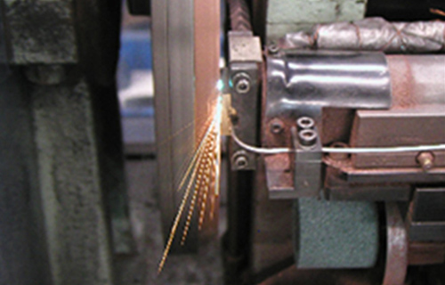 Frictional wear tester for contact strips