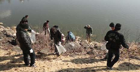 Participation in Kasugai Cleanup Campaign (Kasugai City, Aichi Prefecture)