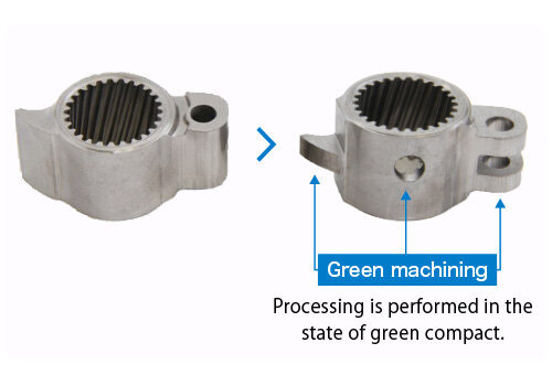 Green machining