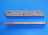 Sintered contact strip material made of C/C composite impregnated with copper alloy used for train vehicle